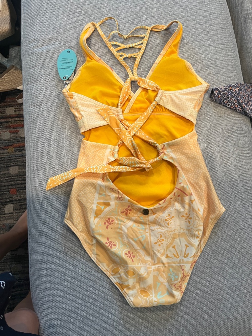 Prana Atalia Amber Lisbon One-Piece Swimsuit - Picture 2 of 2